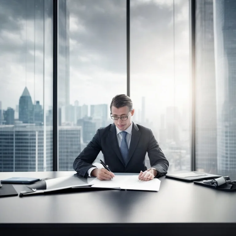 Business meeting with legal consultants at Zenvira